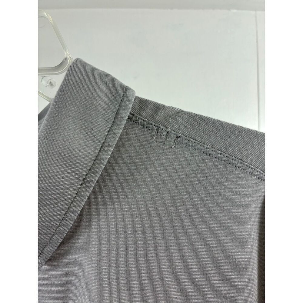 Lululemon Short Sleeve Polo Shirt in Gray Size XXL - Picture 4 of 8